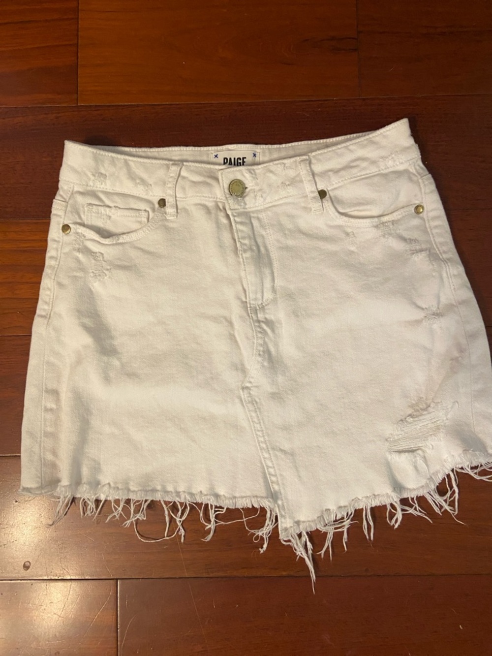 PAIGE Denim Mini Skirt Size 26
